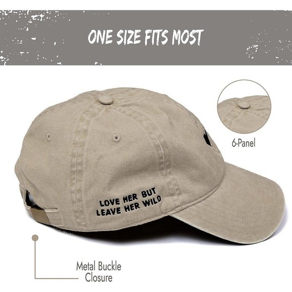 Women’s Cotton  Embroidered Brushed Baseball Unisex Fit Adjustable Hat main image 7